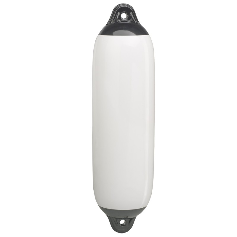 Odbijacz plastimo 25X85 biały, czarny top wzmocniony