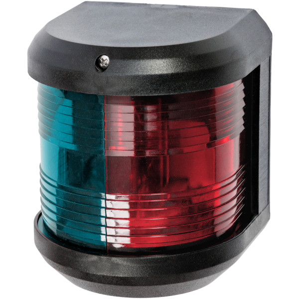 LAMPA NAWIGACYJNA S41 DZIOBOWA DWUSEKTOROWA - 12V OBUDOWA CZARNA