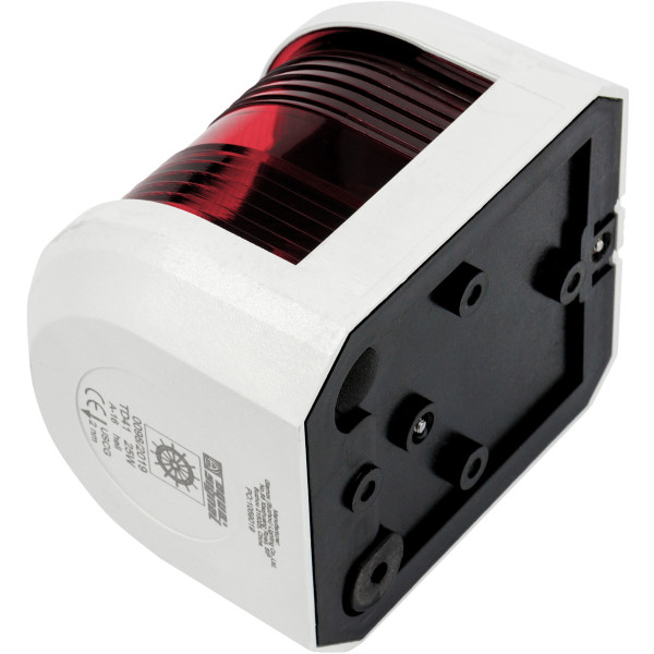 Lampa nawigacyjna S41 dziobowa dwusektorowa - 24V obudowa biała — zdjęcie 3