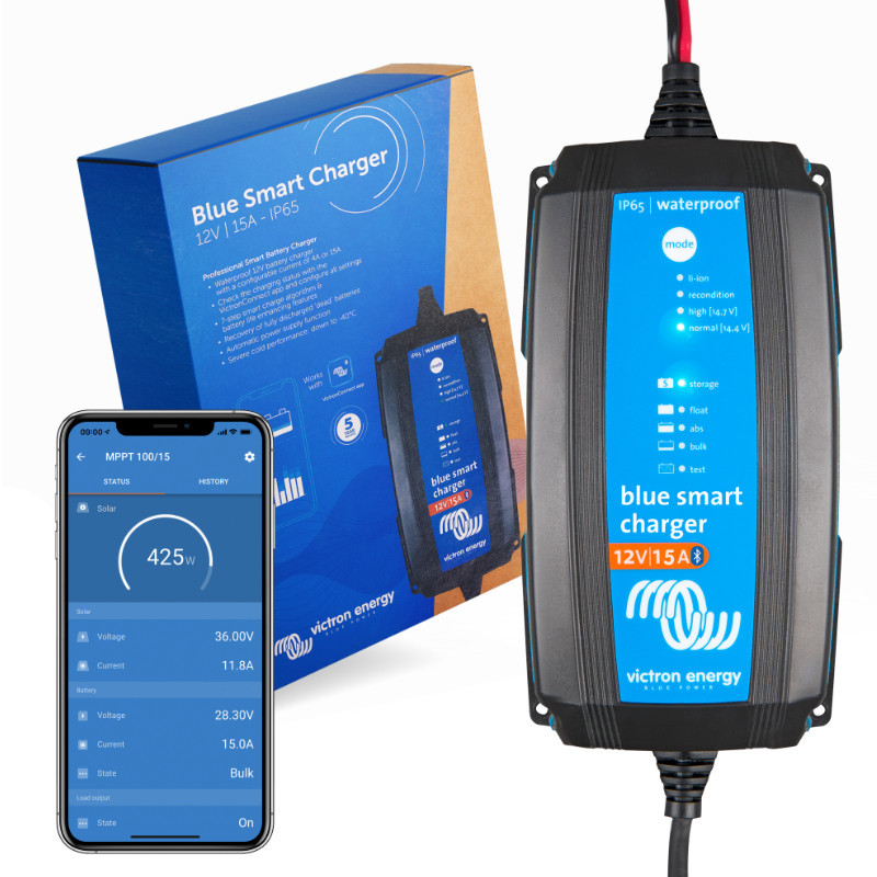 Blue Smart IP65 Charger 12/15 + DC connector — zdjęcie 3