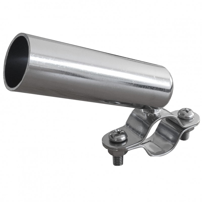 Gniazdo flagsztoka na reling horizontal D22MM, S/S