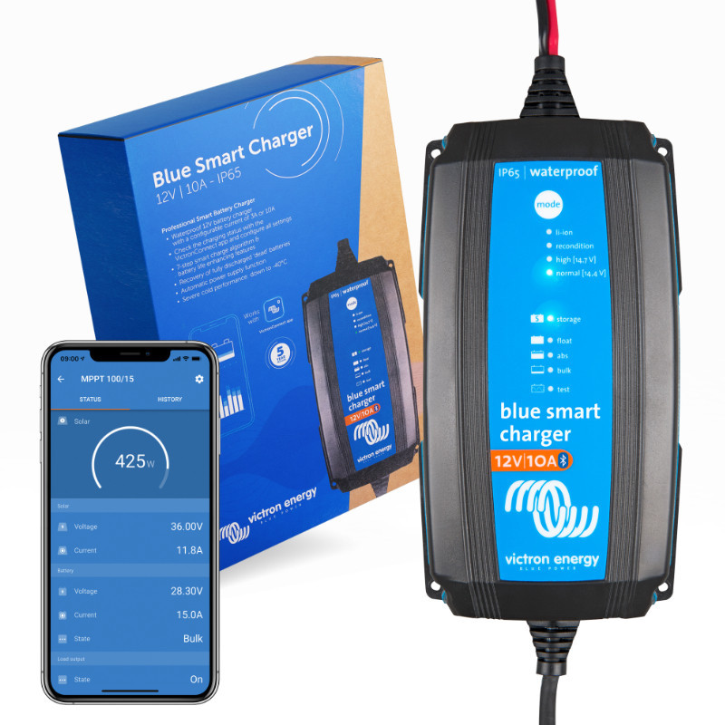 Blue Smart IP65 Charger 12/10 + DC connector — zdjęcie 2