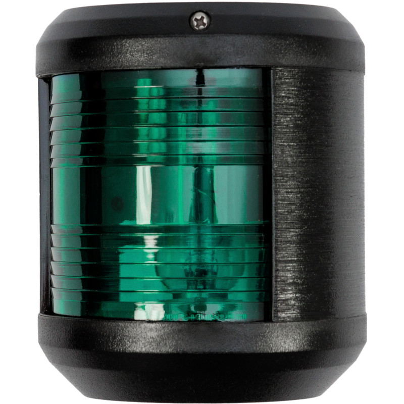 Lampa nawigacyjna S41 burtowa zielona - 12V obudowa czarna — zdjęcie 2