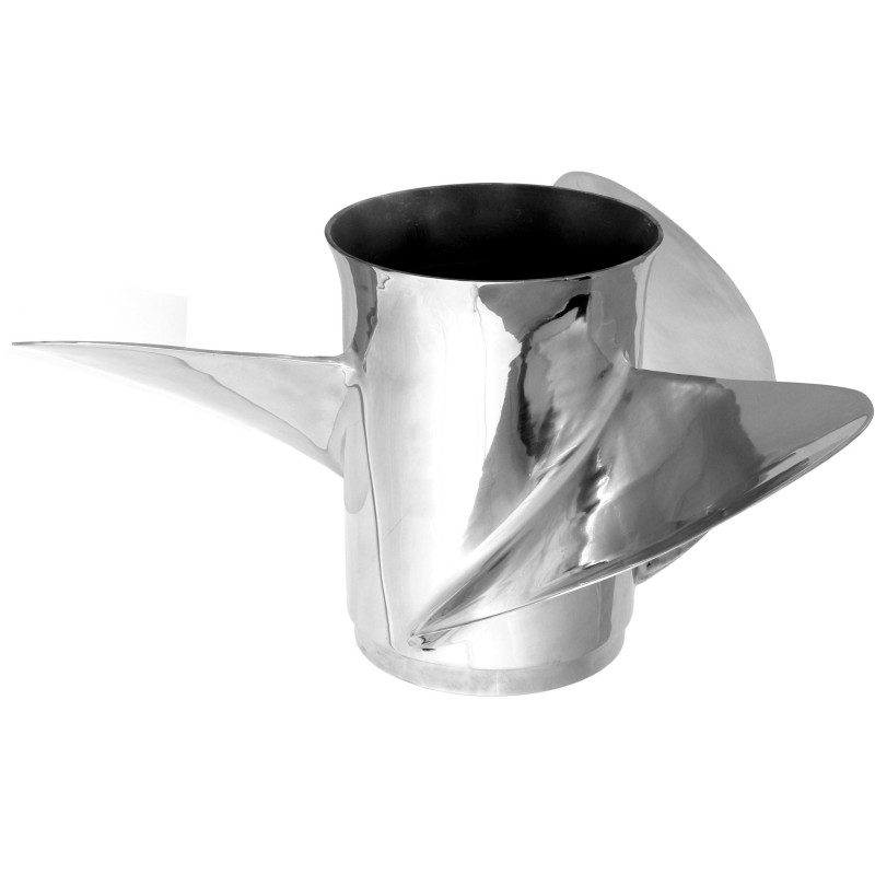 ŚRUBA HONDA 150-250 HP 13-1/4 x 17 SPLINE 15 STAL NIERDZEWNA (X) — zdjęcie 3