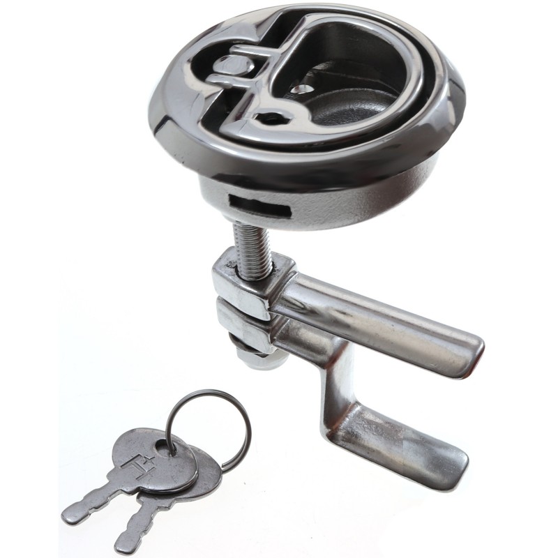 Zamek podnośnik uchwyt denny S/S D60MM H87MM with lock