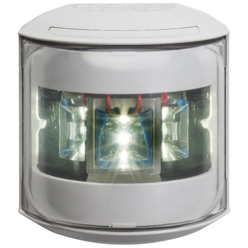 Lampa nawigacyjna S43 masztowa silnikowa LED - 12/24V obudowa biała