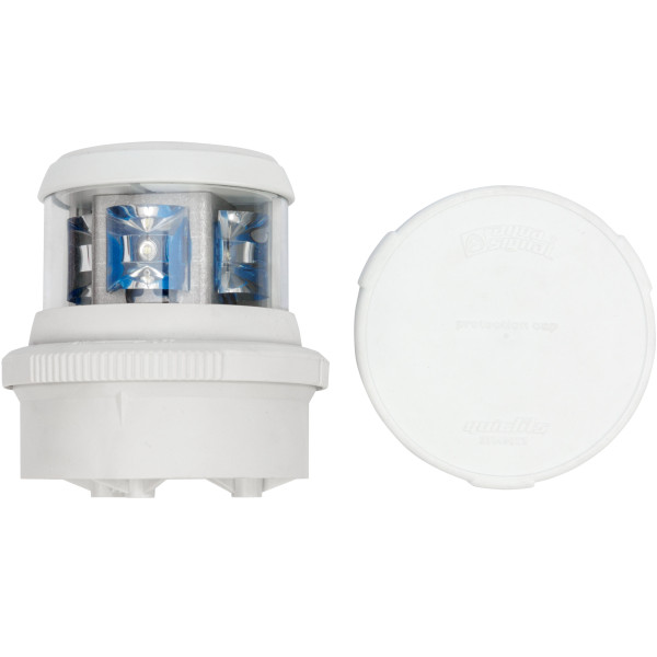 Lampa nawigacyjna S32 masztowa silnikowa LED - 12V obudowa biała — zdjęcie 3
