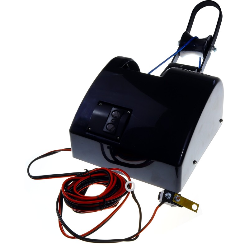 Winda kotwiczna 12V do pontonu z pilotem kotwica do 13,6 KG — zdjęcie 2