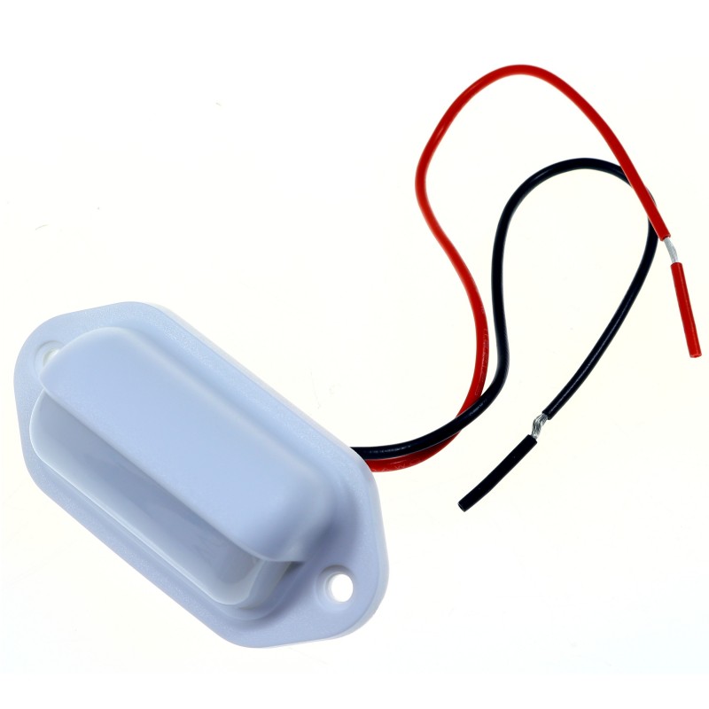 Lampka LED companion way biała, 12V, L66, W33MM, kolor niebieski — zdjęcie 2