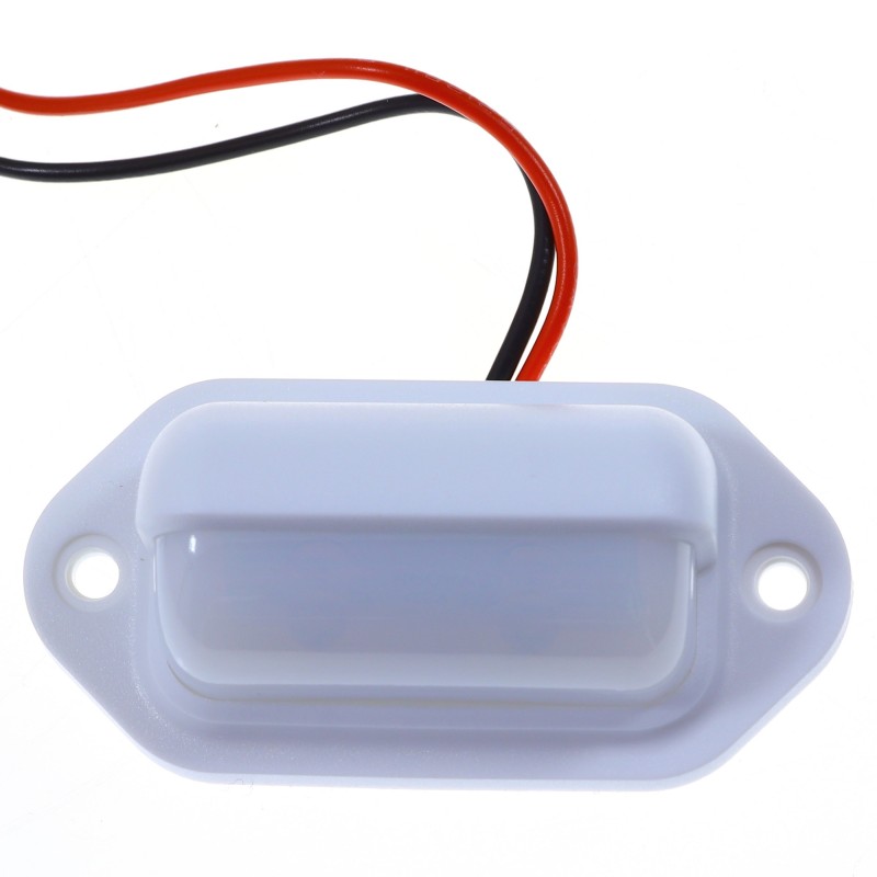 Lampka LED companion way biała, 12V, L66, W33MM, kolor niebieski — zdjęcie 3