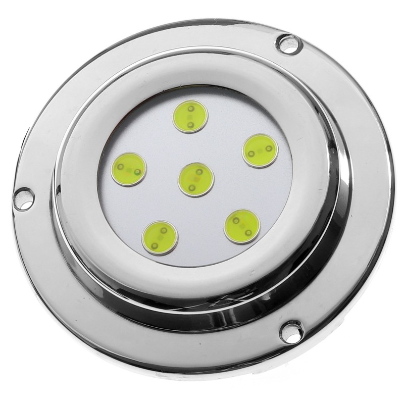Lampka LED podwodna, 12-28V, 6W, IP68, kąt świecenia 120, 90X17,5MM, kolor biały — zdjęcie 2