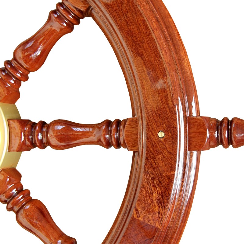 Koło sterowe 8-SPOKE mahoń 120CM — zdjęcie 2