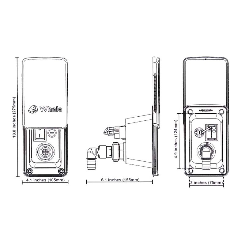 Zestaw do mycia pokładu elite 12V 13L/MIN 60PSI — zdjęcie 3