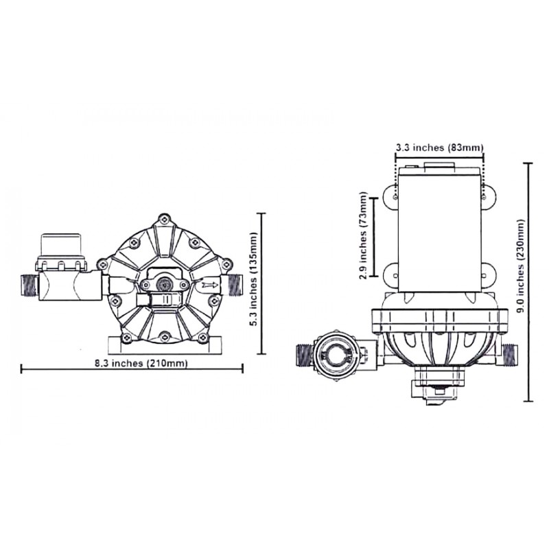 Zestaw do mycia pokładu elite 24V 17L/MIN 70PSI (X) — zdjęcie 4