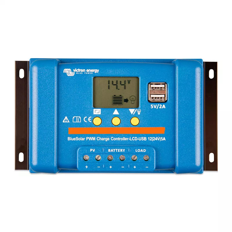 Panel słoneczny 55W z regulatorem ładowania 5A — zdjęcie 3
