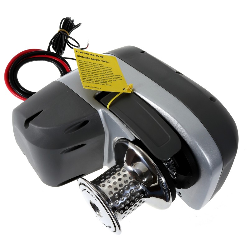 Winda kotwiczna lewmar HX1 z kabestanem, 12V, 800W, łańcuch 8MM, IP67, bez akcesoriów — zdjęcie 2
