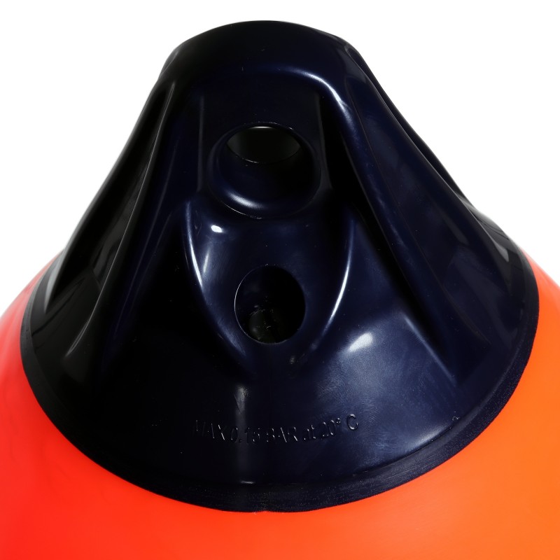 ODBIJACZ POLYFORM A4, KULISTY D55 cm, CZERWONY — zdjęcie 2