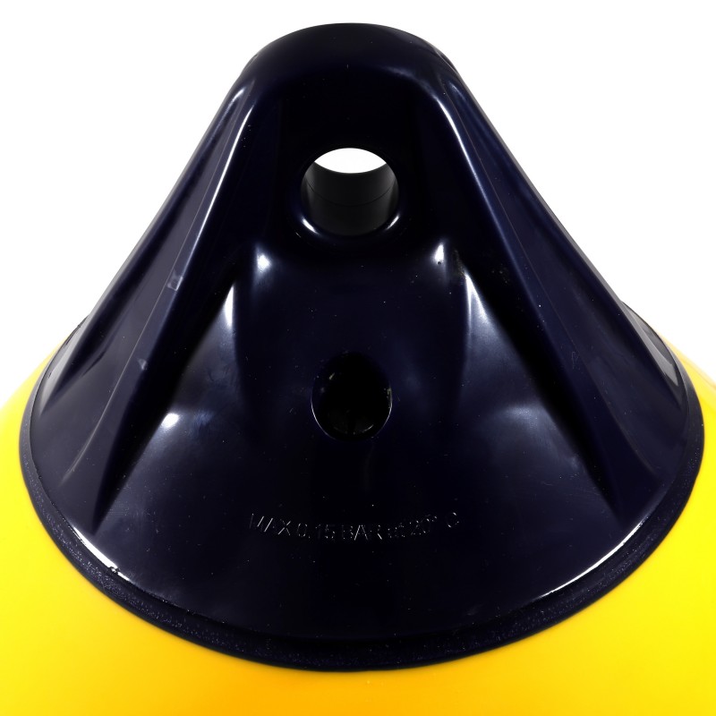ODBIJACZ POLYFORM A4, KULISTY D55 cm, ŻÓŁTY — zdjęcie 2