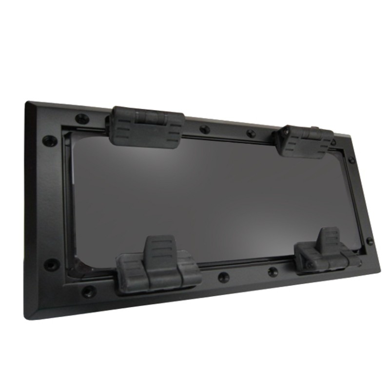 OKNO FLUSH MITRE ROZMIAR 3 - OTWIERANE - CZARNE - SZARA SZYBA - 190MMx448MM - VAL.12-17MM — zdjęcie 5