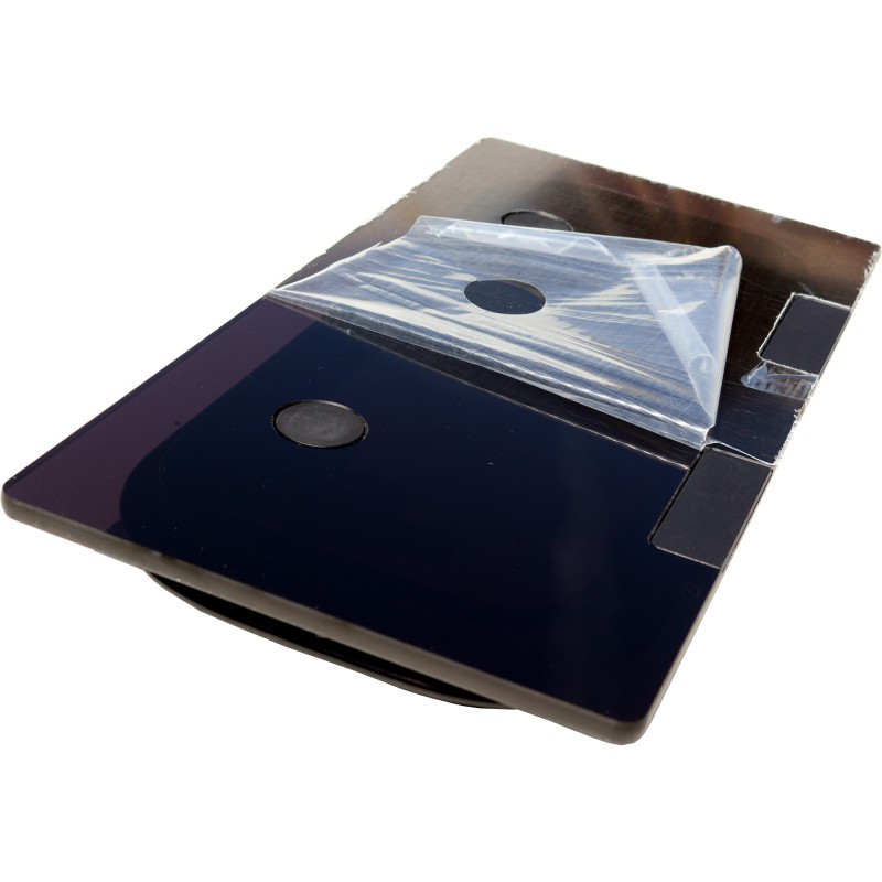 Luk flush GEN.3 41 - F3G - ciemno szara szyba - czarna rama - 491MMX246MM — zdjęcie 3