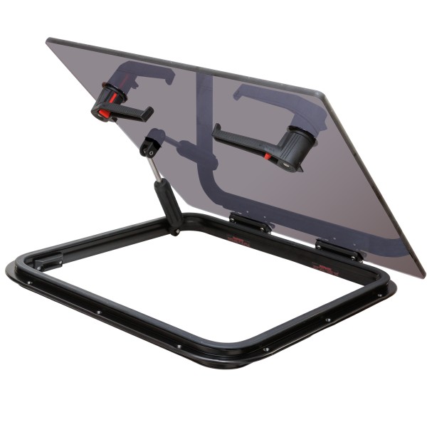 Luk flush GEN.3 44 - F3G - szara szyba i czarna rama - 512MMX512MM — zdjęcie 2