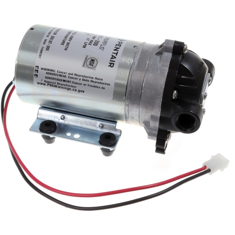 Pompa wody ciśnieniowa 24V 0.5L/MIN 80 psi shurflo RO booster pump - bez wyłącznika ciśnieniowego — zdjęcie 2