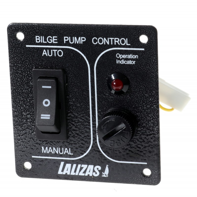 Panel pompy zęzowej bilge pump switch on-off-man — zdjęcie 2