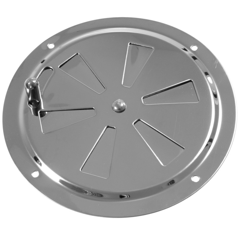 Kratka wentylacyjna D130MM S/S A4, side — zdjęcie 2