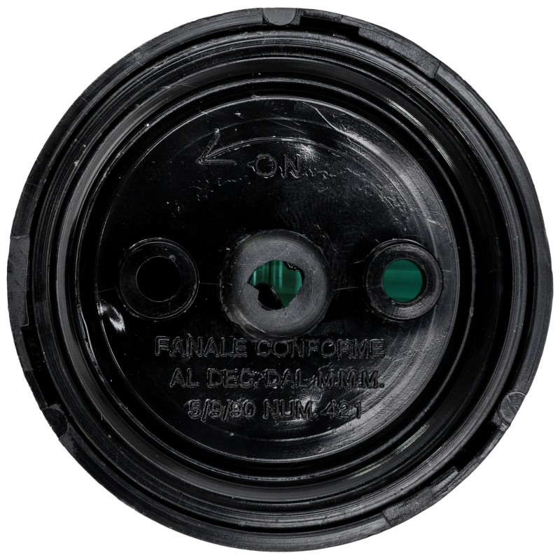 LAMPA NAWIGACYJNA BURTOWA ZIELONA DO 12m - 12V POWER OBUDOWA CZARNA — zdjęcie 3