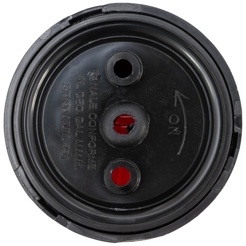 LAMPA NAWIGACYJNA BURTOWA CZERWONA DO 12m - 12V POWER OBUDOWA CZARNA — zdjęcie 3