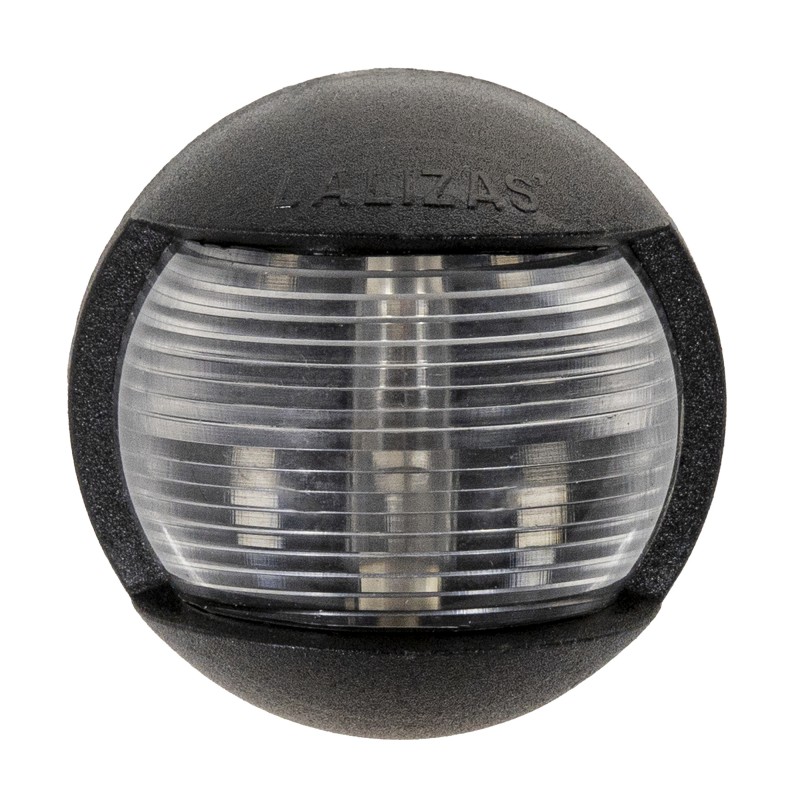 LAMPA NAWIGACYJNA MASZTOWA SILNIKOWA DO 12m - 12V POWER OBUDOWA CZARNA PIONOWA