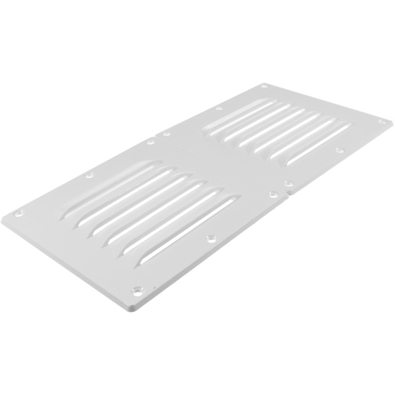 Kratka wentylacyjna 255X115MM biała double — zdjęcie 3