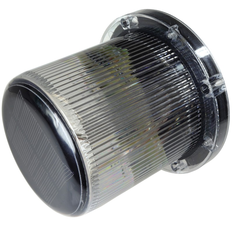 Lampa ostrzegawcza solarna z włącznikiem zmierzchowym, światło zielone, AA — zdjęcie 3