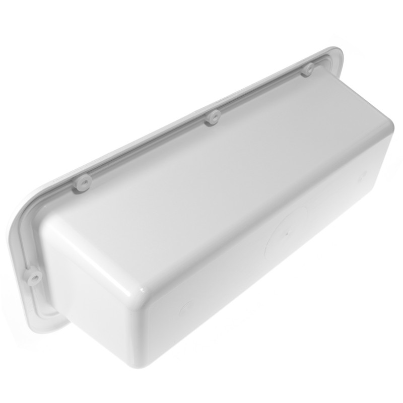 POJEMNIK NA GAŚNICĘ 1KG BIAŁY 424x175x110MM BEZ POKRYWY — zdjęcie 2