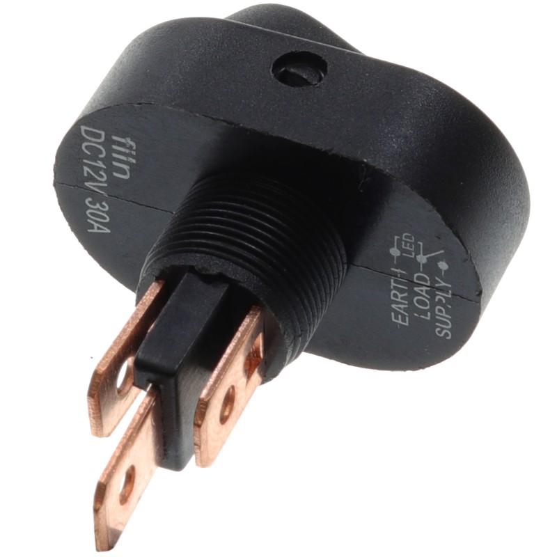 Włącznik elektryczny oval red — zdjęcie 2