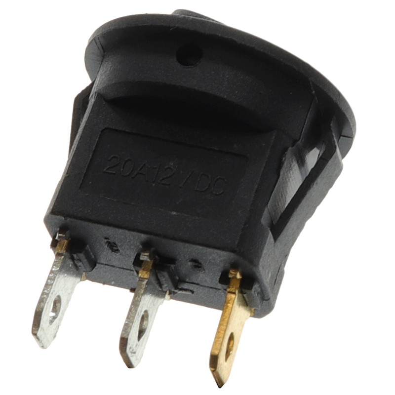 Włącznik elektryczny round red — zdjęcie 2
