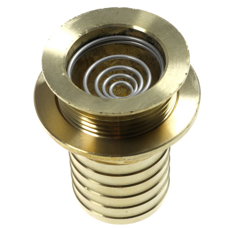 Odpływ kokpitu brass 1 1/4" L90 hose (W) (X) — zdjęcie 2