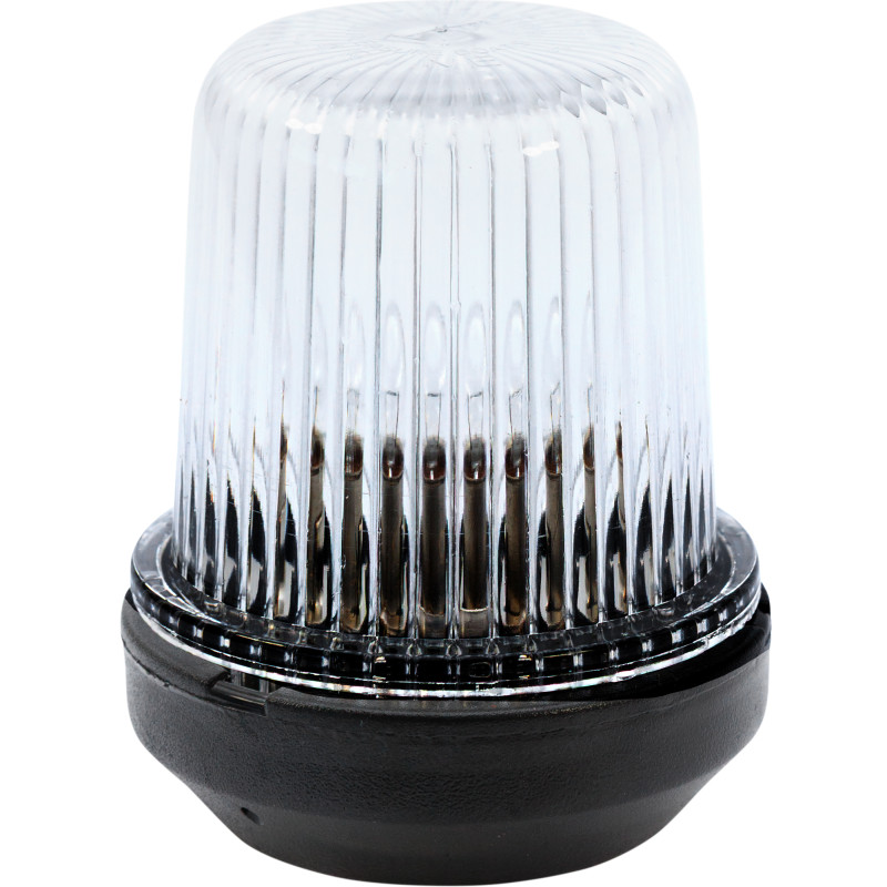 LAMPA NAWIGACYJNA BIAŁA 360 KOTWICZNA DO 12m - 12V OBUDOWA CZARNA