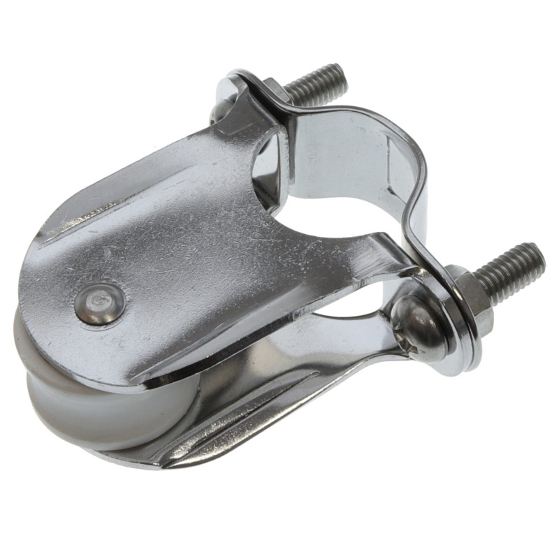 Bloczek furling na reling D25MM, lina do 10MM, S/S — zdjęcie 2