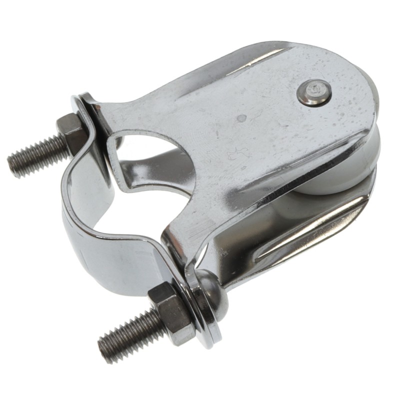 Bloczek furling na reling D25MM, lina do 10MM, S/S — zdjęcie 3
