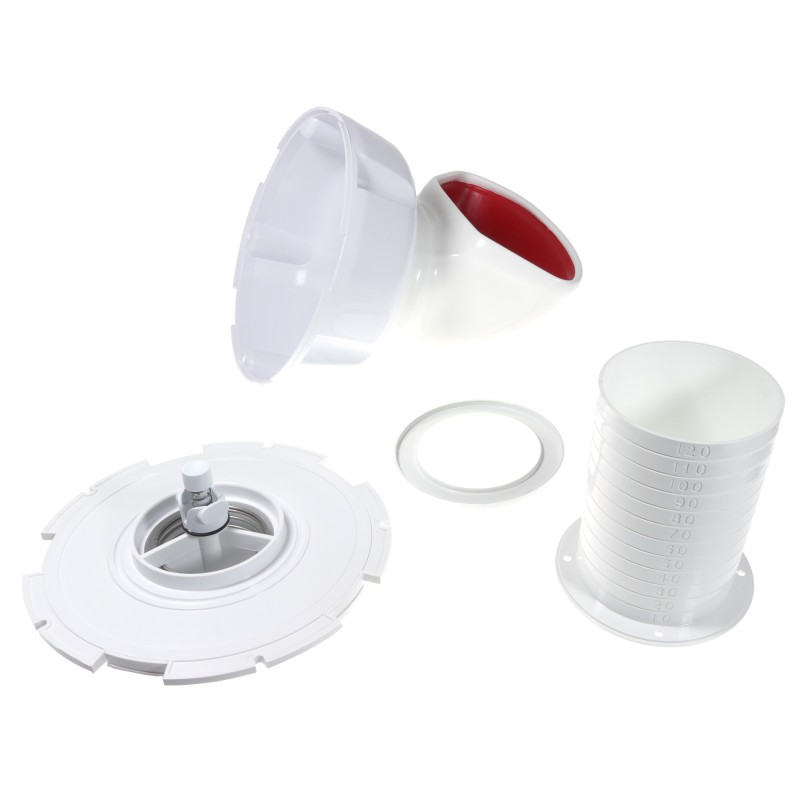 Wentylator pokładowy cool'n dry dorade box red H210 D100 — zdjęcie 2