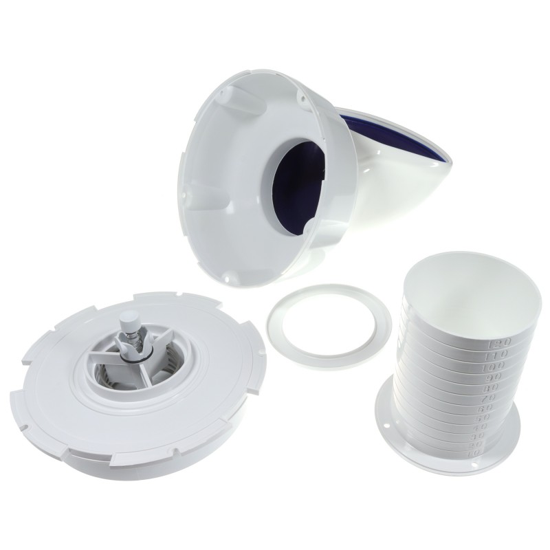 Wentylator pokładowy cool'n dry dorade box blue H210 D100 — zdjęcie 2