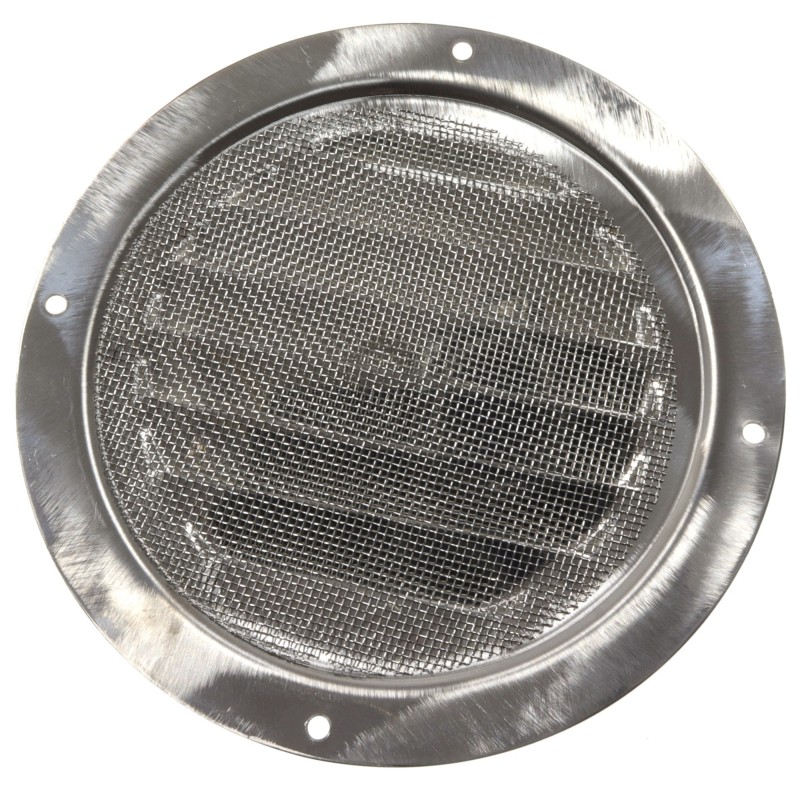 Kratka wentylacyjna D125 S/S siatka — zdjęcie 3