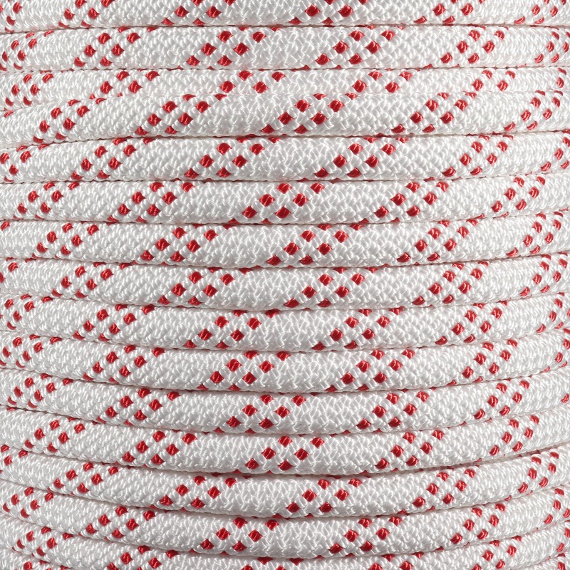 Lina XM braid szotowa 14MM biało-czerwona poliester — zdjęcie 2