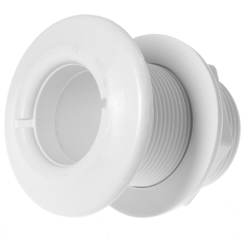 Przejście burtowe L77MM, tworzywo, białe, gwint 1 1/2" (W) (X) — zdjęcie 2