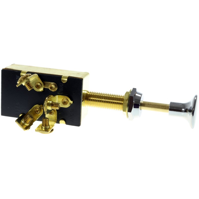 Włącznik prądu push pull switch 12V — zdjęcie 2