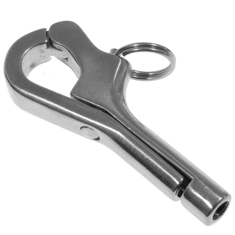 Karabińczyk SS pelican hook L148 M10 — zdjęcie 3