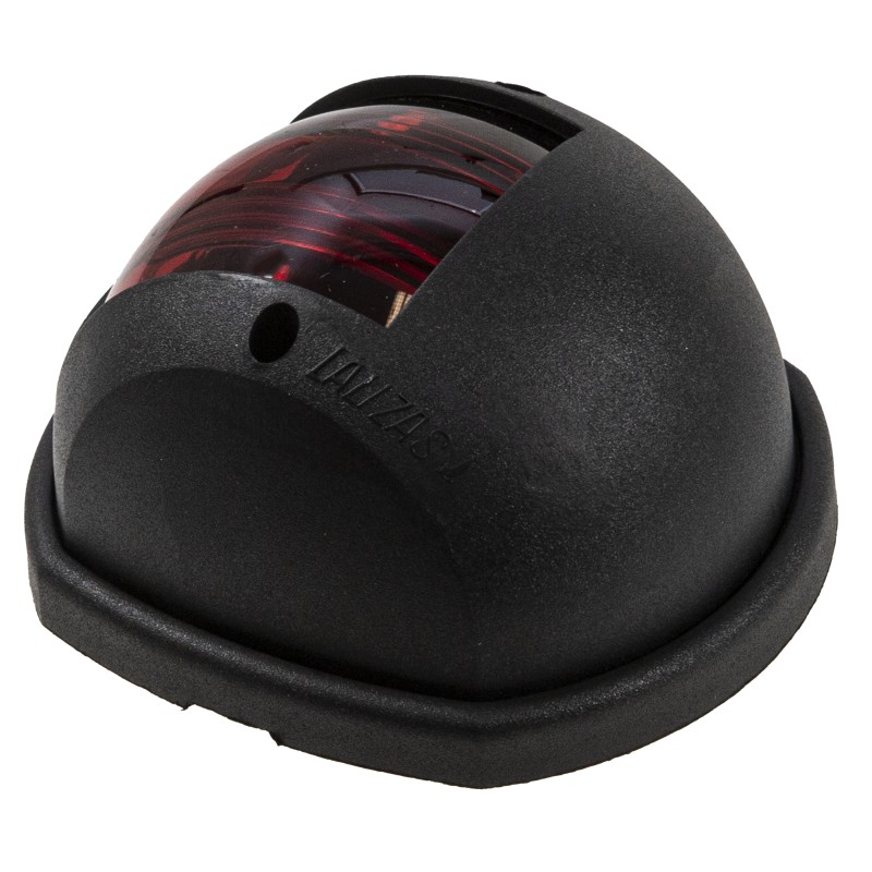LAMPA NAWIGACYJNA BURTOWA CZERWONA DO 12m - 12V CYCLIC OBUDOWA CZARNA — zdjęcie 2