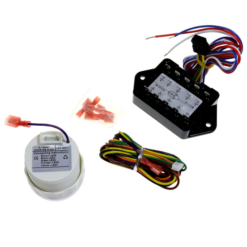 Panel kontrolny lamp nawigacyjnych, D52MM, biały-ss, seria V — zdjęcie 2