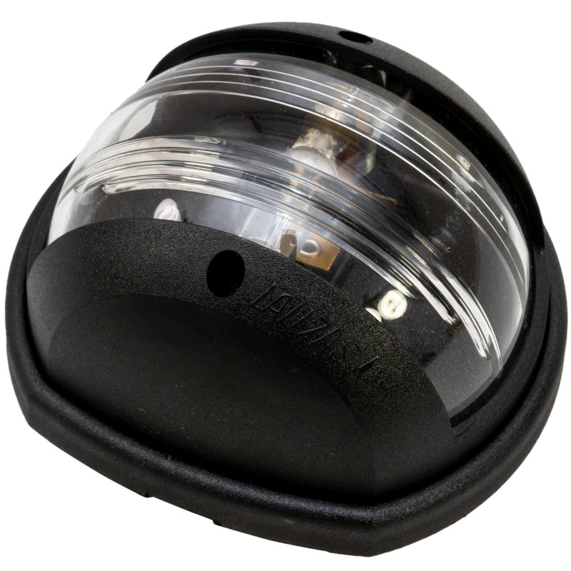 LAMPA NAWIGACYJNA MASZTOWA SILNIKOWA DO 12m - 12V CYCLIC OBUDOWA CZARNA — zdjęcie 2